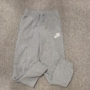 Nike Kids Heather Gray Joggers